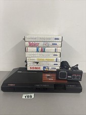 Sega Master System 1 Original Console Bundle With 7 Games