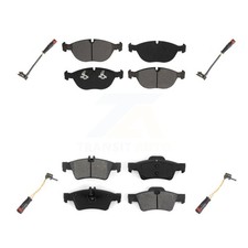 SIM KSW-100176 4-Wheel Set Brake Pad Sets Front & Rear for MB Mercedes S Class