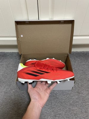 Adidas X Speedflow.3 FG Fußballschuhe rot schwarz neu im Karton Größe 12uk Herren FY3298