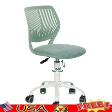 Ergonomic Swivel Kids Chair Adjustable Height Task Chair W/ Soft Cushion Study