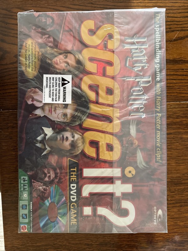 Harry Potter Scene It? The DVD Board Game 2005 1st Edition COMPLETE 