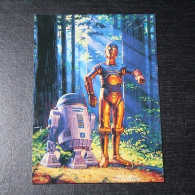 C-3PO / R2-D2 1996 Topps Star Wars Shadows of the Empire Promos #SOTE7