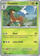 Carte Pokémon Haydaim 7/86 FR WHT EV10.5 Flamme Blanche 