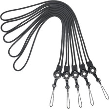 5 Pack Lanyards Detachable Neck Lanyard for Pen Phone ID Badges Holder Keys Offi