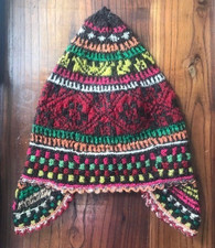 Chullo Cap - Peruvian Handmade Warm Wool Winter Hat Beanie - Unisex