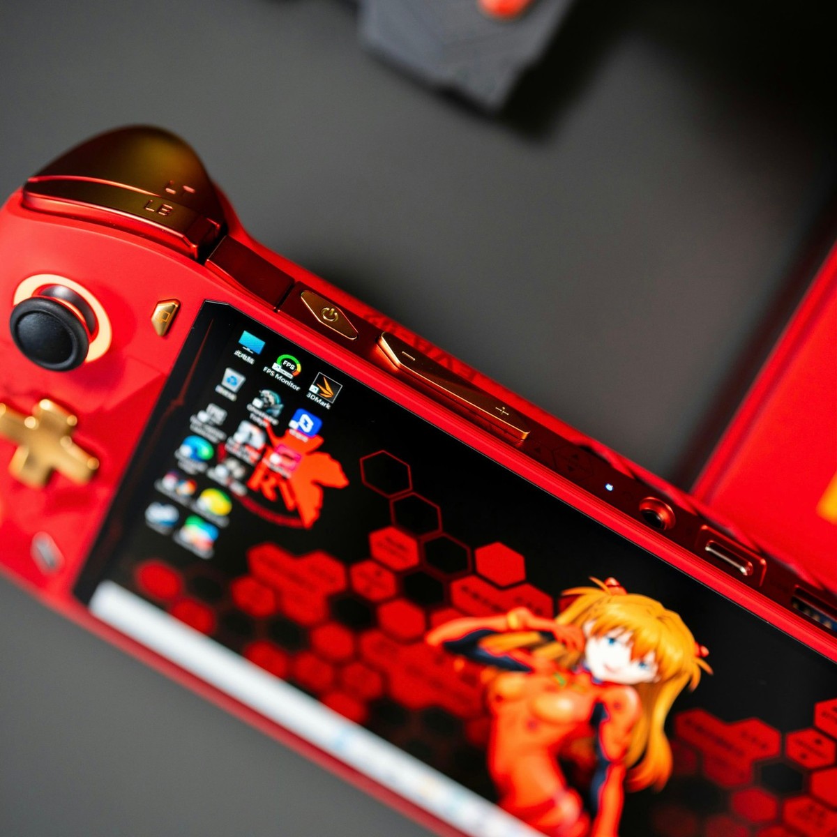 ポータブルプレーヤー SCRJ-00002 EVANGELION SPIELER OneXPlayer F1 Pro x Evangelion Unit-02 Asuka Special Edition