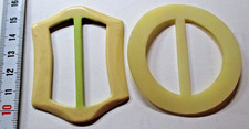 Chance Vintage Original 1970s Collection Bundle Belt Buckles Plastic