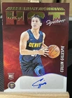 Collin Gillespie 2022-23 NBA Hoops Hot Signatures RC Auto Nuggets #HSR-CGL LE18
