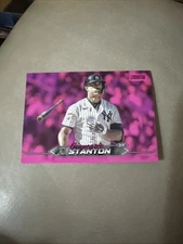 2024 Topps Stadium Club Giancarlo Stanton #197 Pink Foil Parallel Yankees