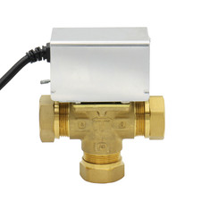 Banico ZVM28 - 28mm 3-Port Mid-Position Motorised Valve for Central Heating