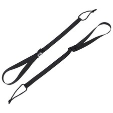 2 Pcs Snowboard Leash Binding Straps Bindings Retractable Tow Ski Rope