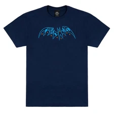 Thrasher Magazine SKY RAT LOGO Skateboard T Shirt NAVY