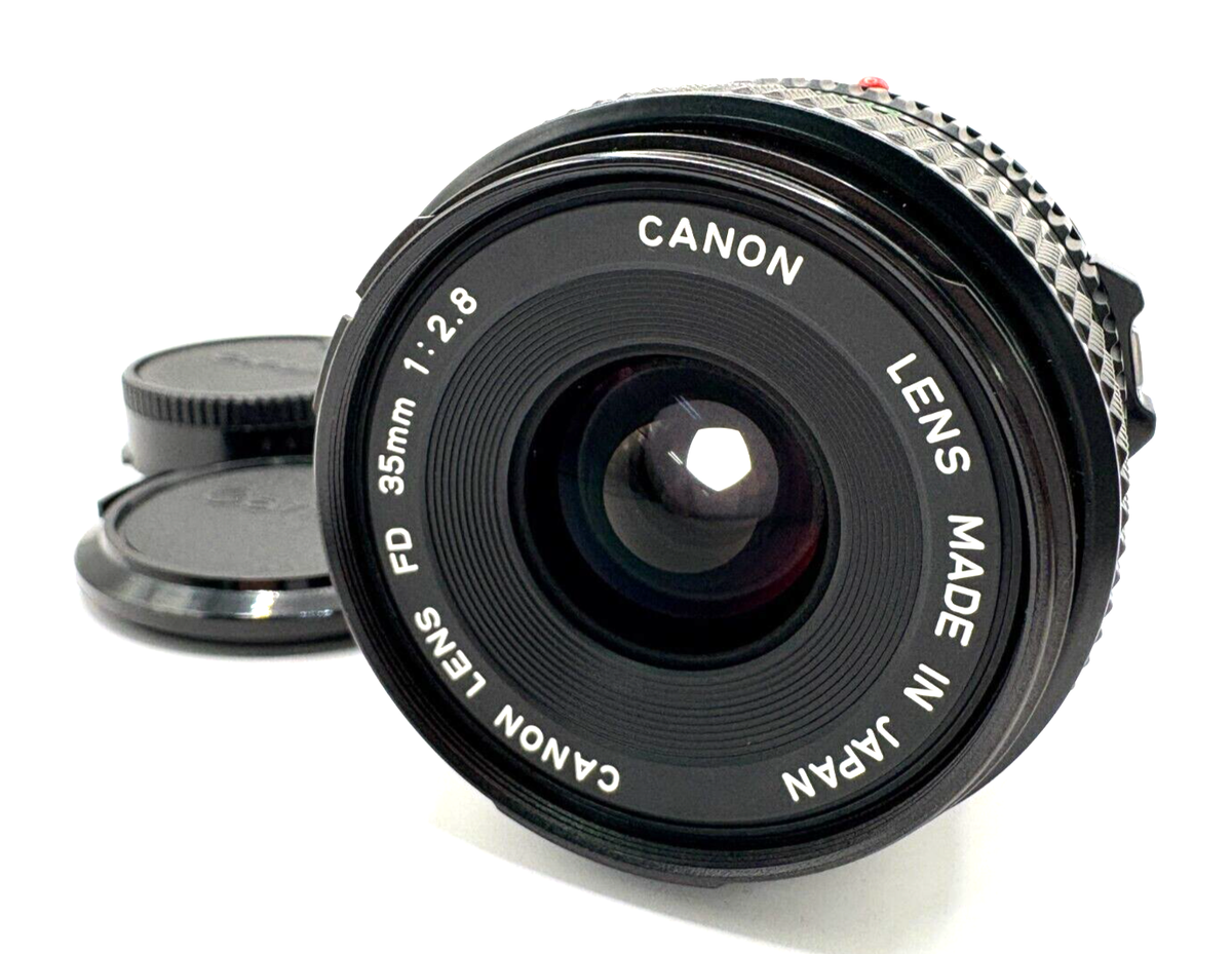 MINT] Canon New FD NFD 35mm f/2.8 MF Wide Angle Camera Lens From