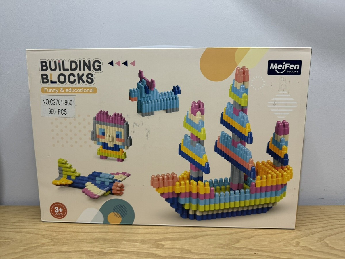 Meifen Building Blocks Table 960 Pcs | eBay