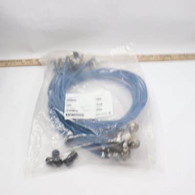 (10-Pk) Ericsson Coax Radio Jumper Cable 60V DC Blue 2m RPM629118