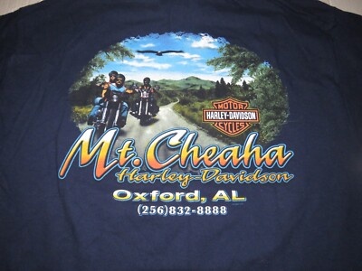 Vintage 2004 Mt Cheaha Harley Davidson Motorcycles Oxford Alabama