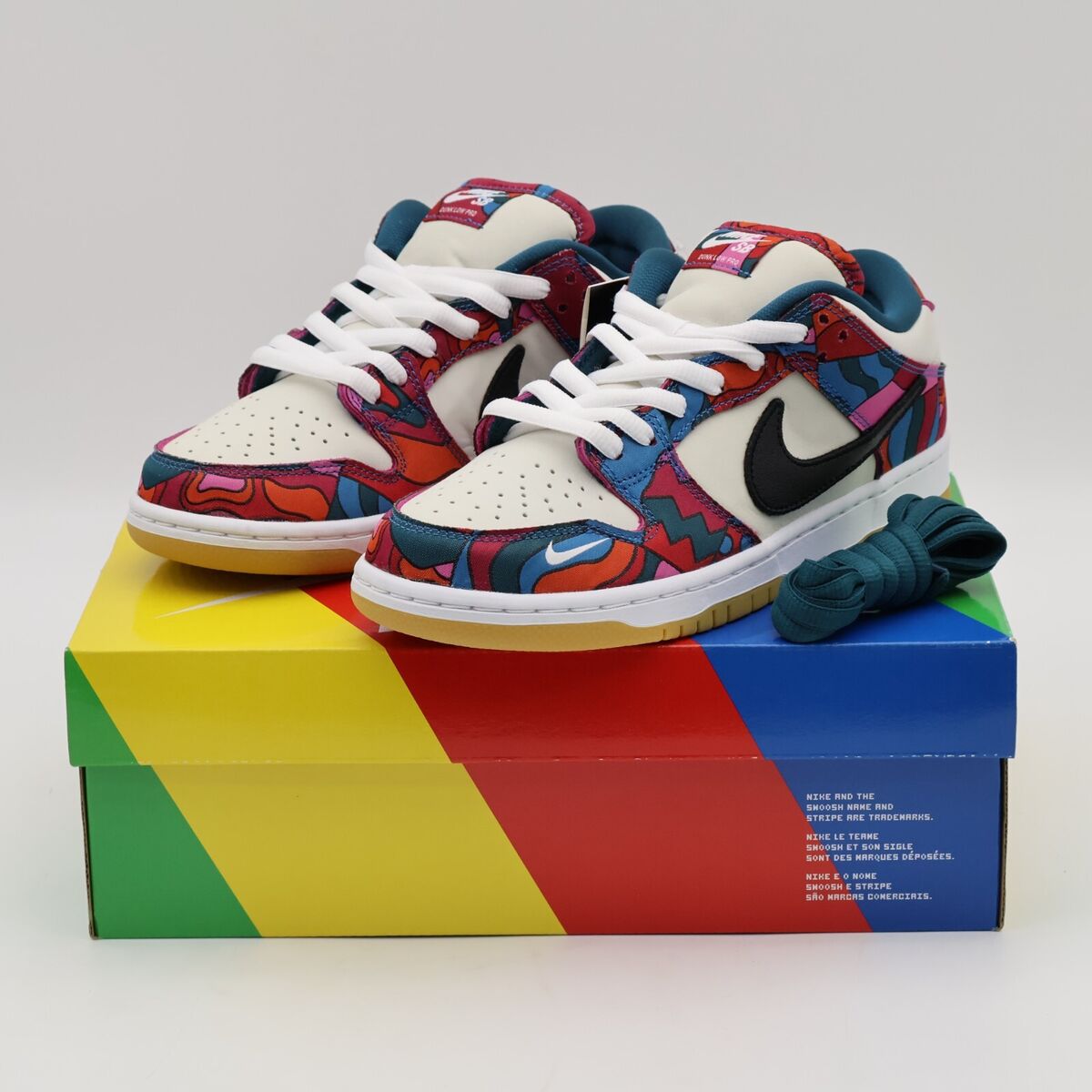 DH7695-600 Nike SB Dunk Low Pro Parra Abstract Art Fire Pink DH7695-600 Nike SB Dunk Low Pro Parra Abstract Art Fire Pink