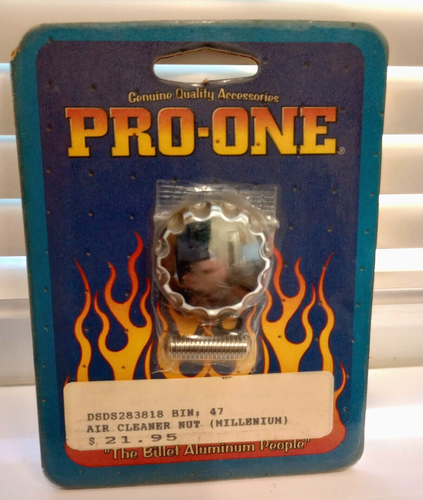 Pro-One Motorcycle Air Cleaner Nut Millenium DS-288818 - NEW