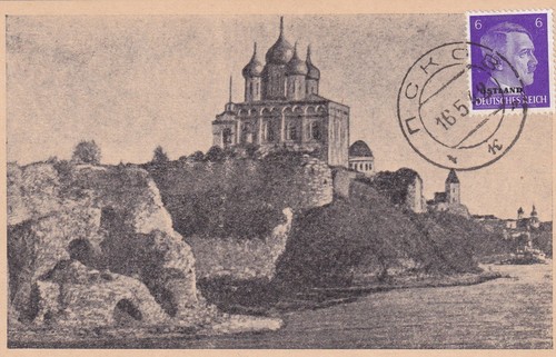 13851-GERMANY, DEUTSCHES REICH, STAMPS "OSTLAND", SEE CANCELLATION BY PLACE, 1942