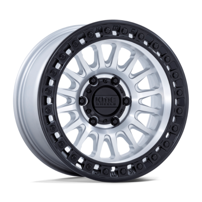 KMC KM552 IMS Machined W/ Black Lip Rim: 18x9, 8x170, 0mm