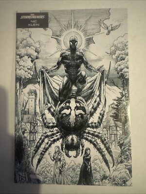 SPIDER-MAN UNFORGIVEN #1 2023 Nic Klein Stormbreaker Variant Marvel Comics