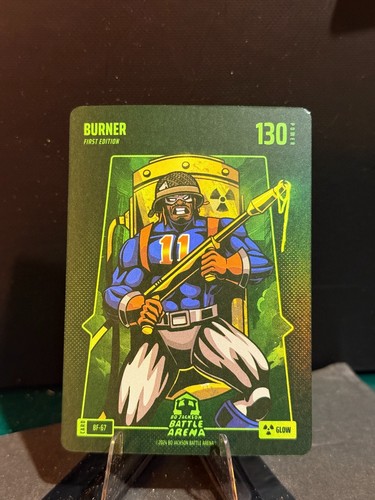 Jalen Brunson BURNER GLOW BATTLEFOIL - 2024 Bo Jackson Arena 1st