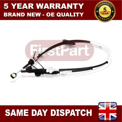 FirstPart Gear Selector Link Linkage Cable Set Pair Fits Renault master 2.5D 2.8