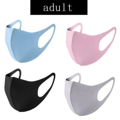 3 PACK Reusable Mask Anti Dust Face Mouth Cover Dustproof Washable Protective