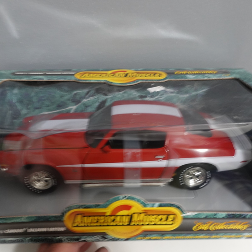 ERTL American Muscle Diecast 1970 1/2 Camaro Baldwin Motion 1:18 Scale - Picture 7 of 9