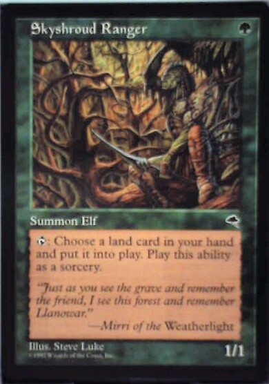 Skyshroud Ranger - Tempest: #256, Magic: The Gathering Nm R110