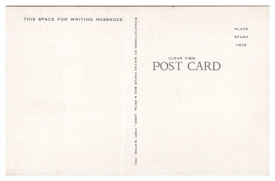 Vintage Post Office Piqua Ohio Postcard Unposted B&W White Border eBay