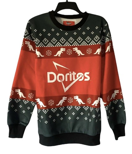 NEW Doritos Ugly Christmas Sweater 