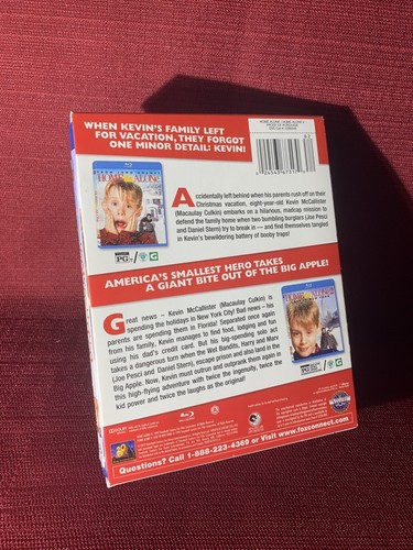 HOME ALONE Collection: 2-Pack Blu-Ray 2010 W/ Slipcase CLEAN - Picture 2 of 8