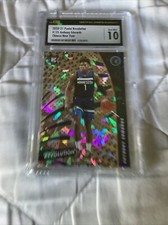 ANTHONY EDWARDS  2020-21 Revolution Chinese New Year Rookie SP #125  CSG 10 GEM