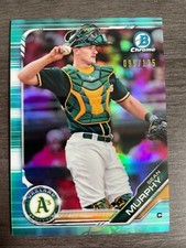 2019 Bowman Chrome Sean Murphy #BCP-144 Aqua Refractor serial /125