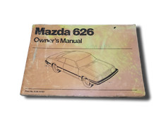 1980 Mazda capella coupe 626 - CB 1978-82 handbook owners manual wallet 472