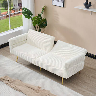 79'' Convertible Sleeper Sofa Bed Loveseat Sofa Couch Folding Futon Sofa Bed