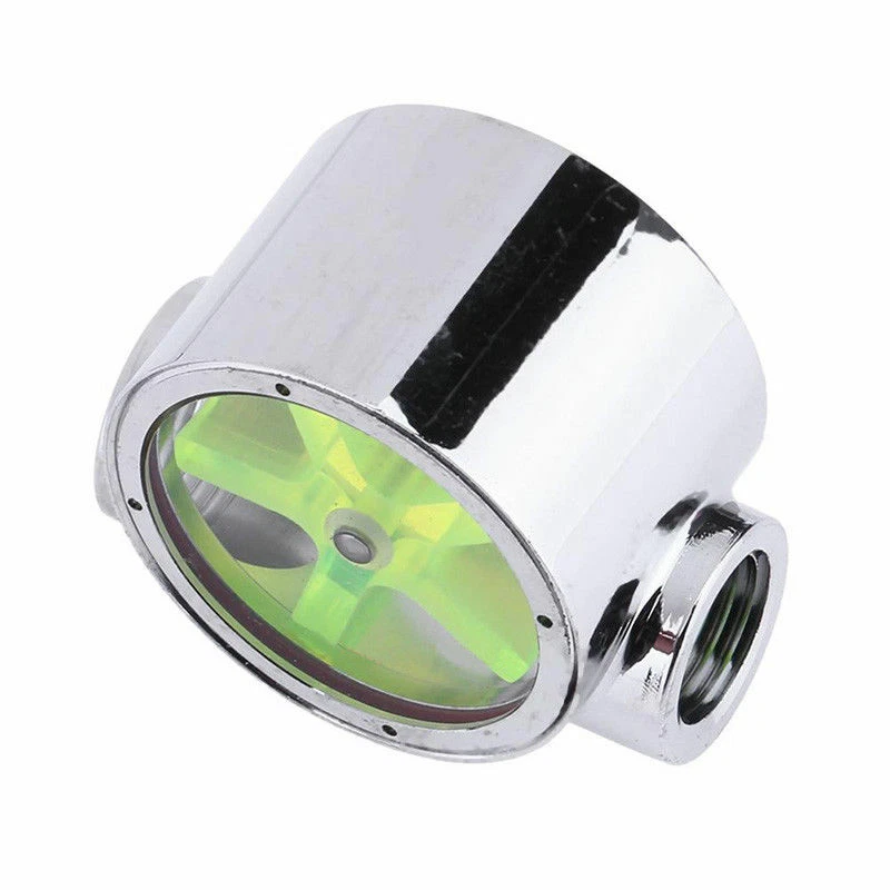 Für PC Wasserkühlung G1/4" Gewinde 2 Wege Wasser Durchflussmesser Indikator - Bild 4 von 4