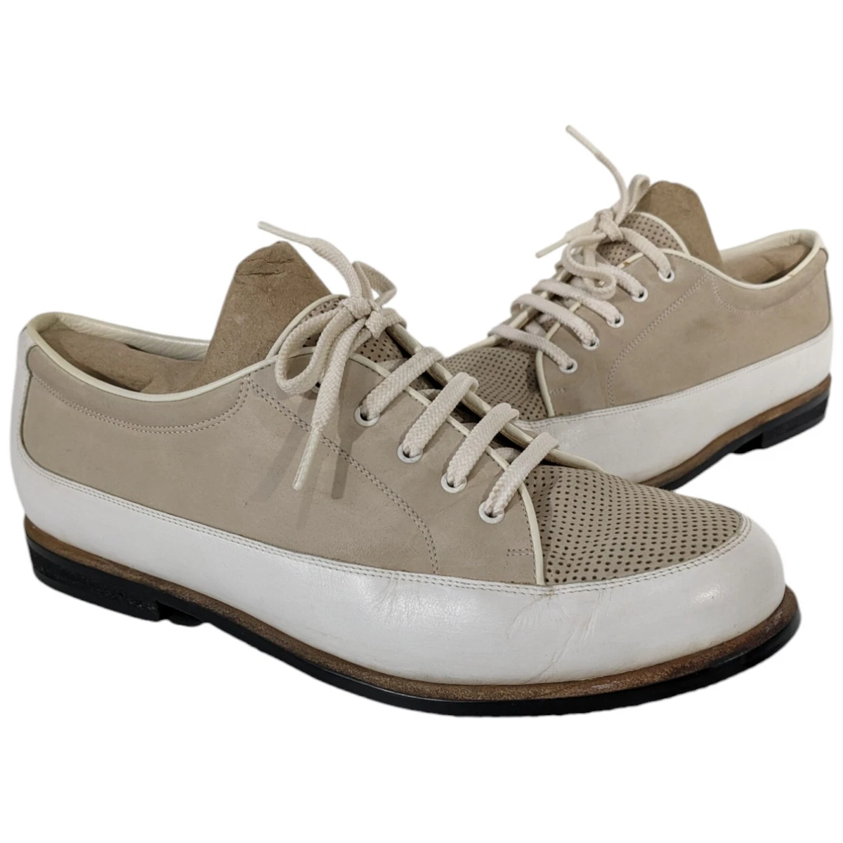 Walter Genuin Golf Shoes for Women with Upper Leather White for