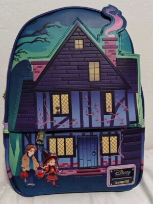 Loungefly Hocus Pocus Sanderson Sisters Glow In The Dark Halloween Backpack Hocus Pocus Sanderson Sisters main image 2