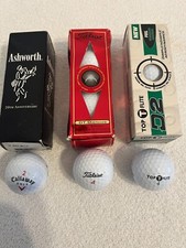 Titleist, Callaway, Top Flite 3 packs Golf Balls New In Box
