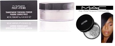 MAC Prep + Prime Transparent Finishing Powder 0.32 oz. NIB RARE & HTF