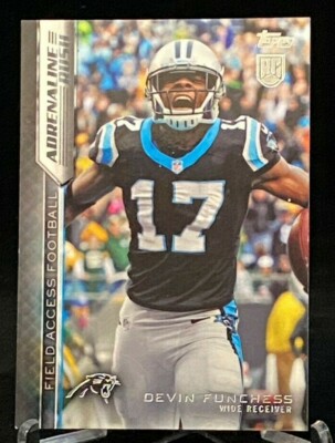 2015 Topps Field Access Adrenaline Rush #ARA-DF Rookie Devin Funchess Panthers