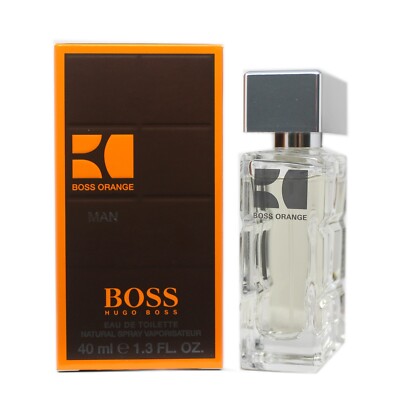 BOSS ORANGE BY HUGO BOSS EAU DE TOILETTE NATURAL SPRAY 40 ML/1.3 FL.OZ. NIB