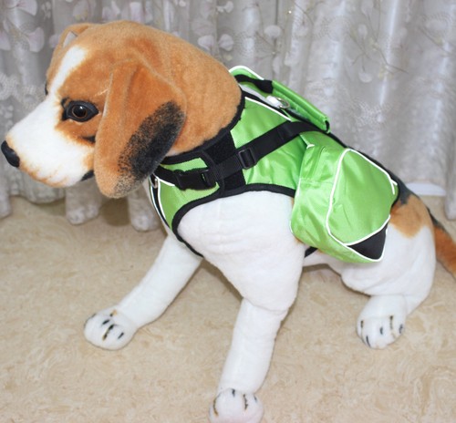 SERVICE DOG BACKPACK Harness vest W/ Removable Saddle Bags + 2 label Patches - Picture 39 of 55
