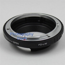 Lens Adapter for FD Mount Lens to for Leica Mount M9 M8 M7 M6 M5 TECHART LM-EA7