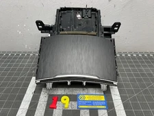 17-19 Alfa Romeo Giulia FRONT CENTER CONSOLE STORAGE DUAL CUP HOLDER PANEL OEM