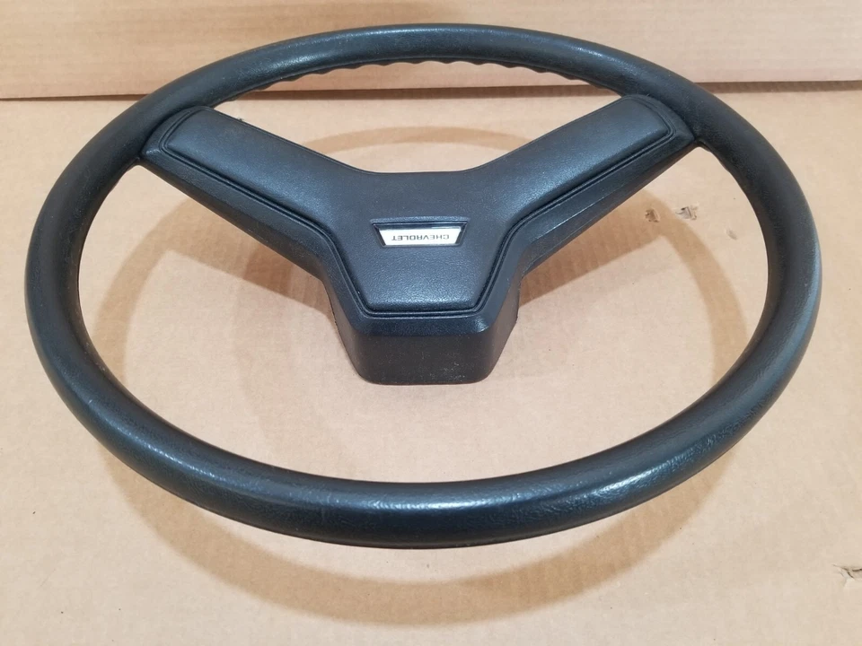 84-91 Chevy Full Size Van Factory Steering Wheel   HIGH GRAIN - Image 4 of 4