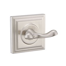 Designers Impressions Aurora Series Satin Nickel Double Robe Hook