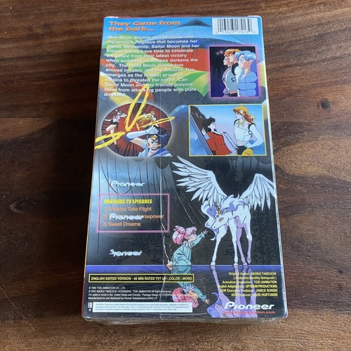 Sailor Moon Super S Vol. 1: The Eclipse (VHS, 2002) New Sealed - Picture 2 of 3